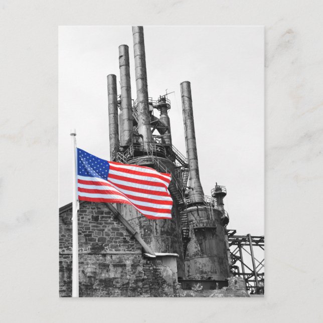 Carte postale Drapeau indéfectible (Devant)