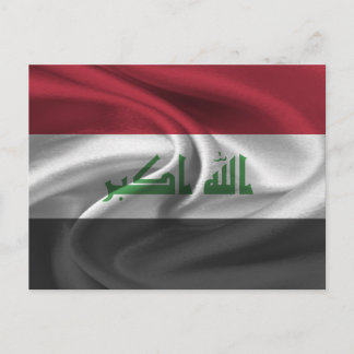 Carte Postale Drapeau Iraq
