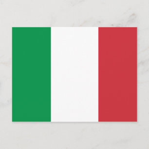 Carte postale Drapeau Italie