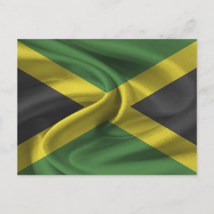 Carte Postale Drapeau Jamaïque