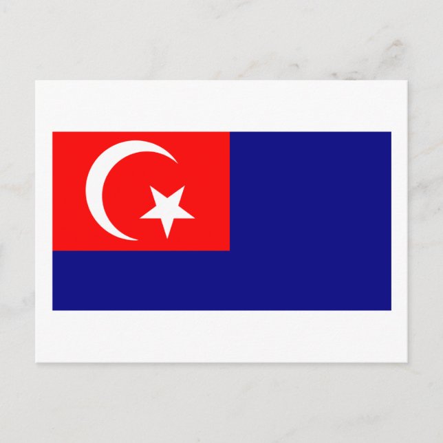 Carte Postale Drapeau Johor (Devant)
