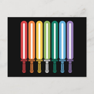Carte Postale Drapeau LGBT Fierté Gay 