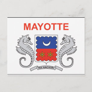 Carte Postale Drapeau Mayotte