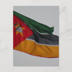 Carte Postale drapeau mozambique