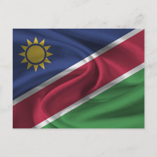 Carte Postale Drapeau Namibie