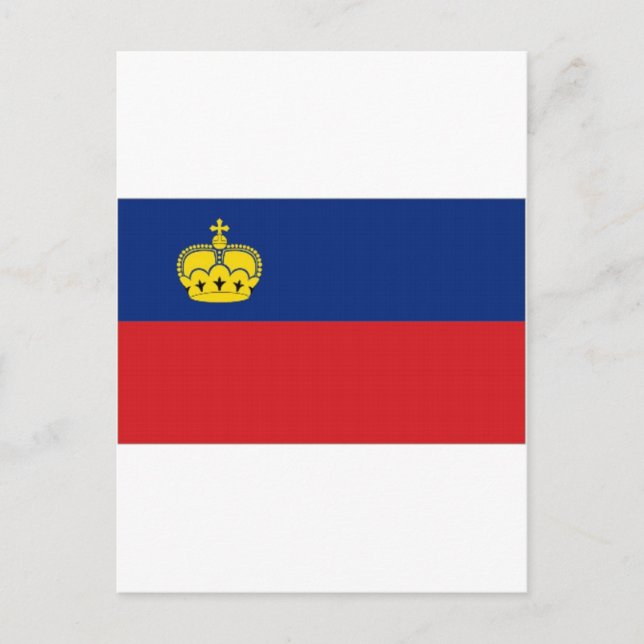 Carte Postale Drapeau national (Devant)