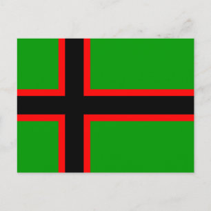 Carte Postale Drapeau national de Karelia