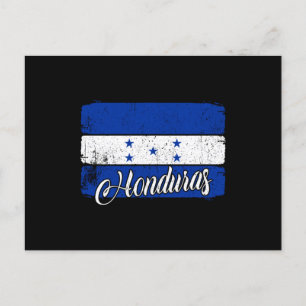 Carte Postale Drapeau national du Honduras
