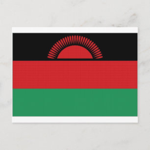 Carte Postale Drapeau national du Malawi