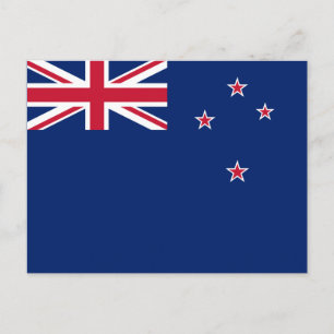 Carte Postale Drapeau néo-zélandais
