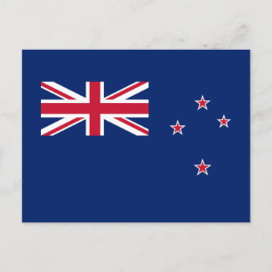 Carte Postale Drapeau néo-zélandais