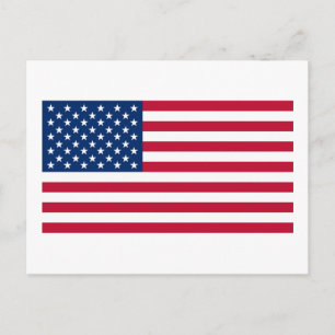 Carte Postale Drapeau officiel américain