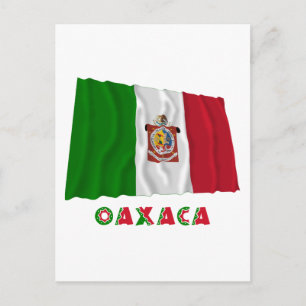 Carte Postale Drapeau officieux de Oaxaca