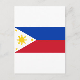 Carte Postale Drapeau philippin