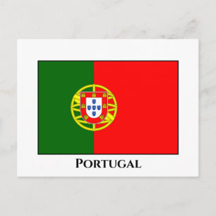 Carte Postale Drapeau portugais