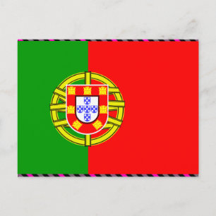 Carte Postale Drapeau Portugal