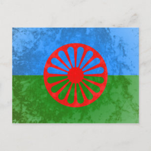 Carte Postale Drapeau romani