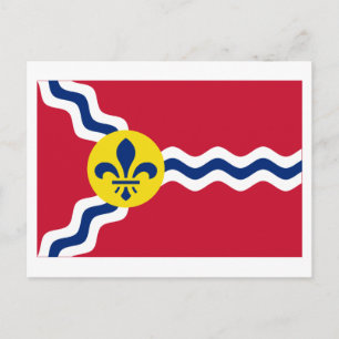 Carte Postale Drapeau Saint-Louis
