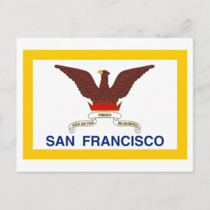 Carte Postale Drapeau San Francisco
