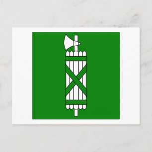 Carte Postale Drapeau Sankt Gallen