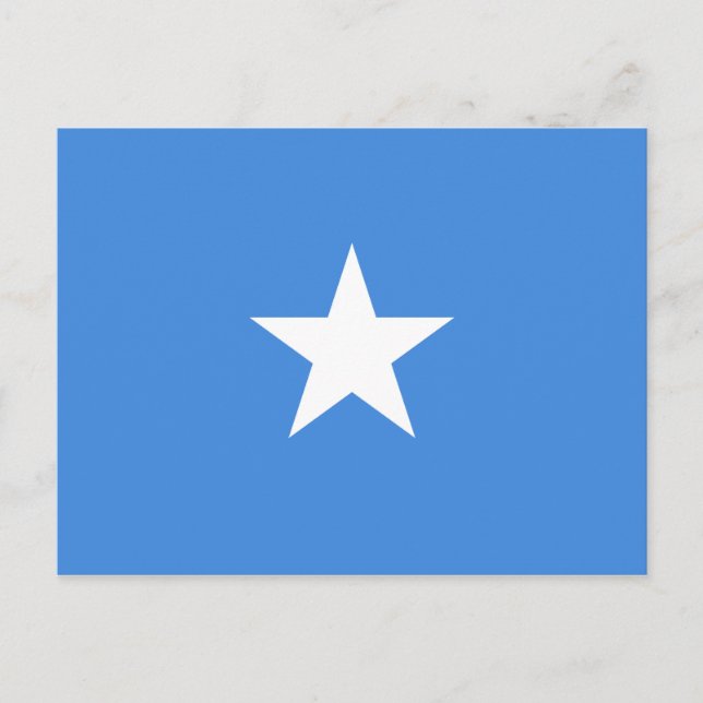 Carte Postale Drapeau somalien (Devant)
