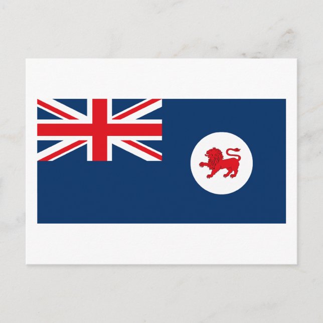 Carte postale Drapeau Tasmanie (Devant)