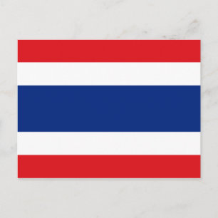 Carte Postale drapeau thaïlandais