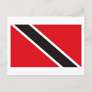Carte postale Drapeau Trinité-et-Tobago