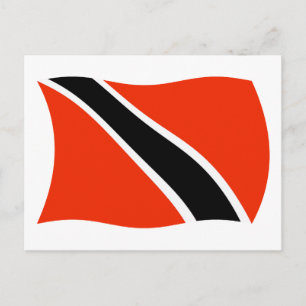 Carte postale Drapeau Trinité-et-Tobago