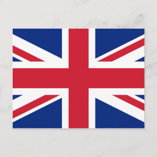 Carte Postale Drapeau Union Jack du Royaume-Uni