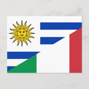 Carte Postale Drapeau uruguayen