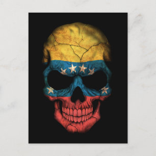Carte Postale Drapeau vénézuélien sur mesure