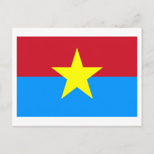 Carte Postale Drapeau Viet Cong