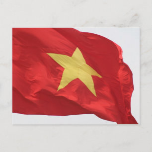 Carte Postale drapeau vietnam