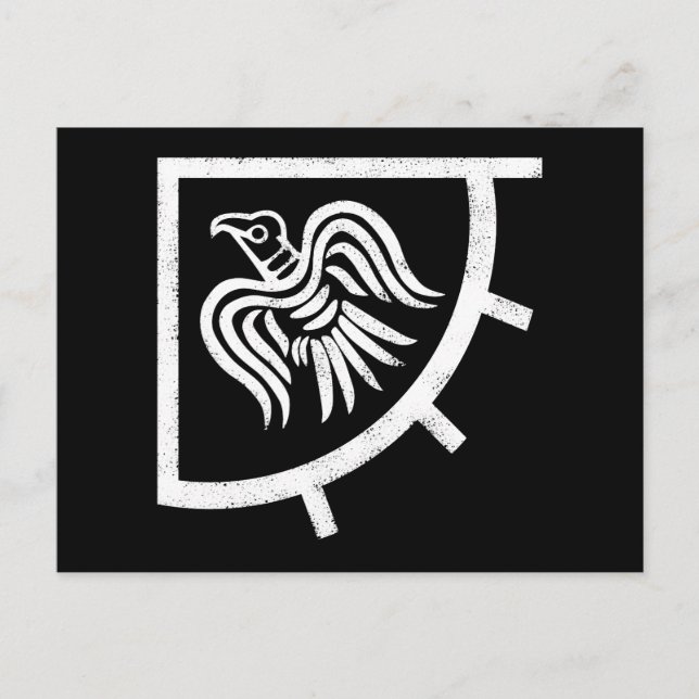 Carte Postale Drapeau viking (Devant)