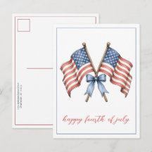 Drapeaux américains patriotiques Quatre juillet