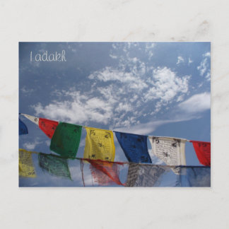 Carte Postale Drapeaux de prières, Leh, Ladakh, Inde