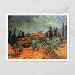 Carte Postale Draps en bois (F623) Van Gogh Art