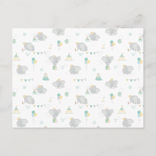 Carte Postale Dream Big Dumbo Motif (Devant)