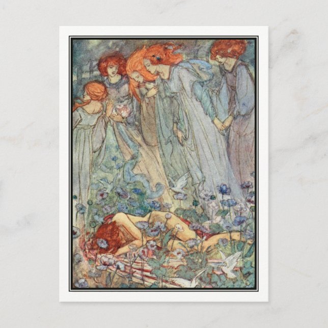 Carte Postale Dream-Love par Florence Harrison (Devant)