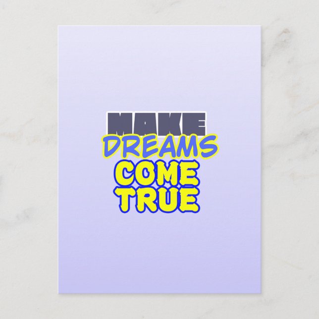 Carte Postale Dreams (Devant)