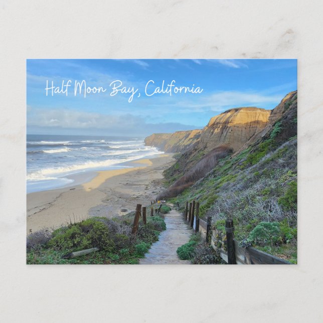 Carte postale Dreamy Half Moon Bay California Coas (Devant)