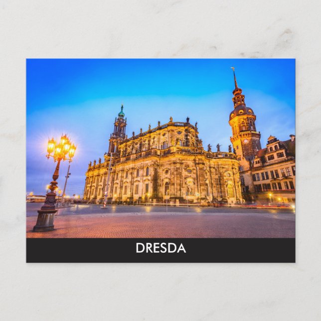 Carte Postale Dresda Allemagne (Devant)