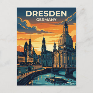 Carte Postale Dresde Allemagne