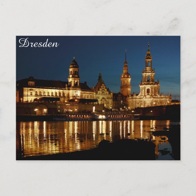 Carte Postale Dresde, Allemagne (Devant)