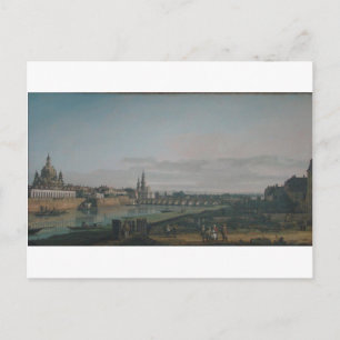 Carte Postale Dresde vue de la rive droite de l'Elbe