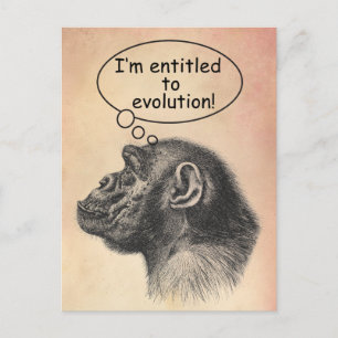 Carte Postale Droit à une évolution rapide