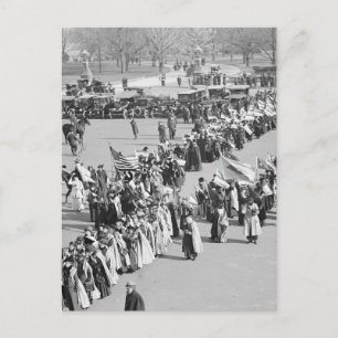 Carte Postale Droit de vote Mars 1916