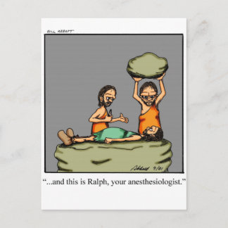 Carte Postale Drôle cadeau Médicale !