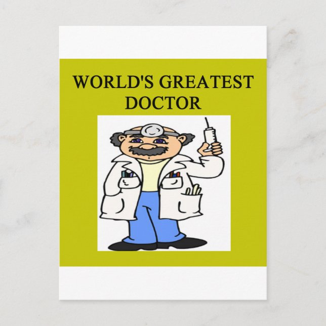 Carte Postale Drôle docteur ! (Devant)